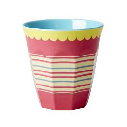 Rice Melamin Becher Stripes