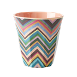 Rice Melamin Becher Zig Zag Print