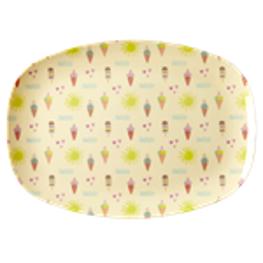 Rice Melamin Platte Summer Print