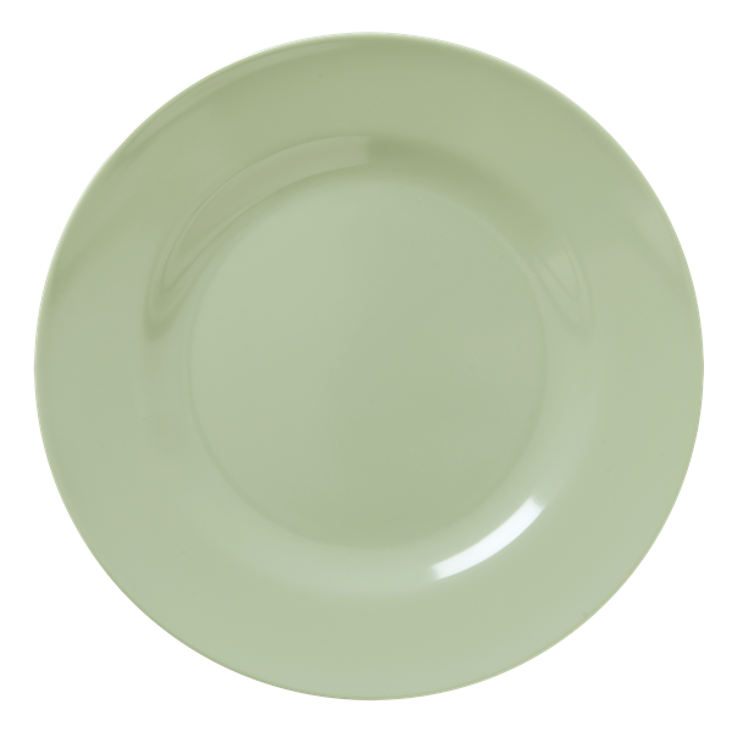 Rice Melamine Dinner Plate Khaki