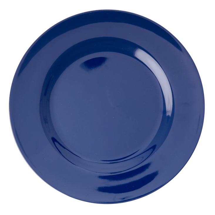 Rice Melamine Dinner Plate Blau