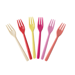 Rice Melamin Gabeln, 6er Set