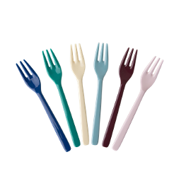 Rice Melamin Gabeln, 6er Set