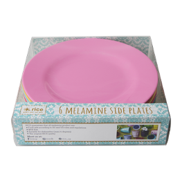 Rice Melamin Teller 6er Set grün und blautöne