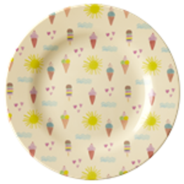 Teller mit Summer Print