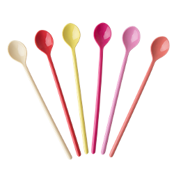 Rice Melamin Löffel 6er Set Sunny Colors