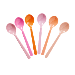 Rice Melamin Löffel 6er Set girls