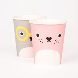 Papierbecher Monsterlis