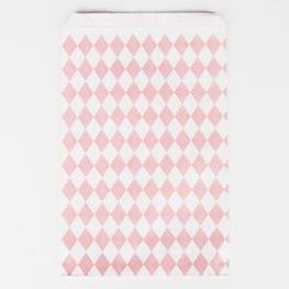 Geschenktüte Harlekin rosa