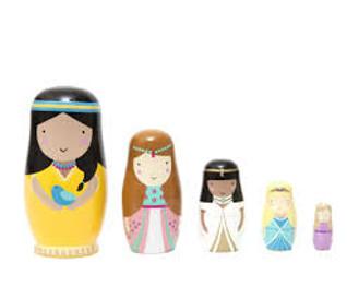 Prinzessin nesting doll