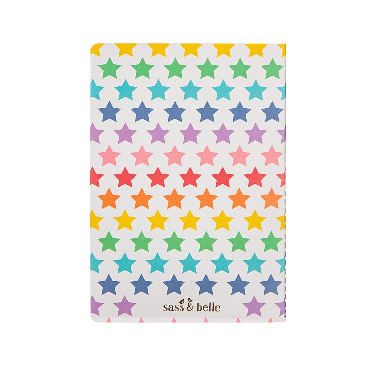 Notizbuch A5 Rainbow Stars - 0