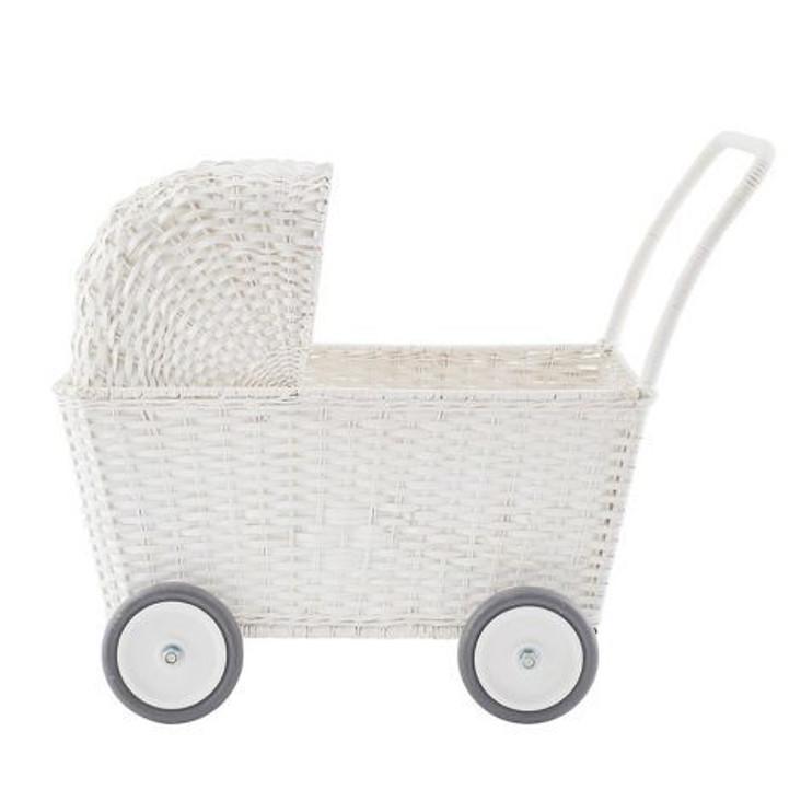 Puppenwagen Strolley Weiss
