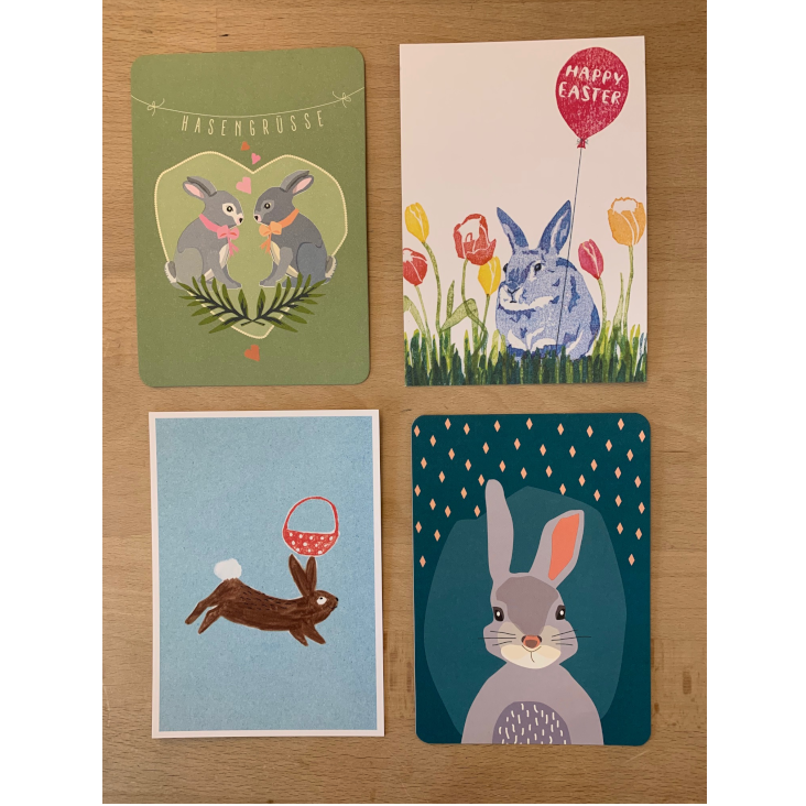Ostern Postkarten-Set Nr. 1