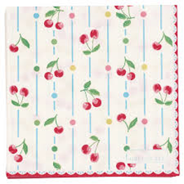 Papierservietten Cherry von Greengate