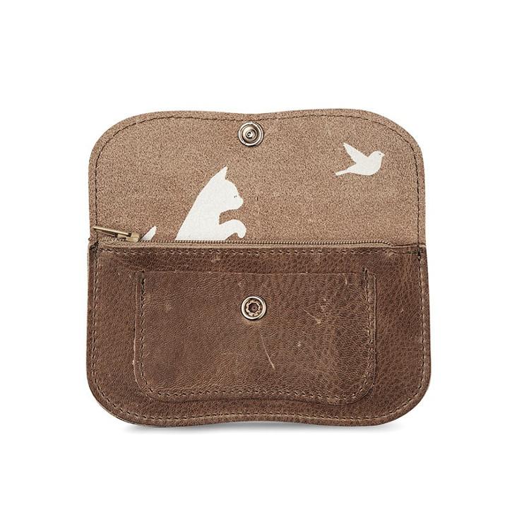Portemonnaie Cat Chase Small Moos used look