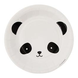 Papierteller Panda
