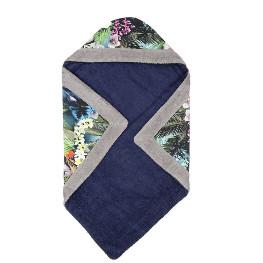 Baby Badetuch Hawaii Blau