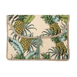 Coole Enveloppe Tasche Malibu Ananas