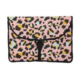 Coole Enveloppe Tasche Pink Leopard