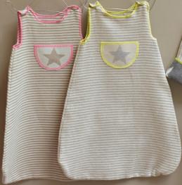 Juwel Kinderschlafsack bis 1 Jahr neon pink