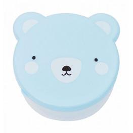 Lunchbox Bär blau 4er Set
