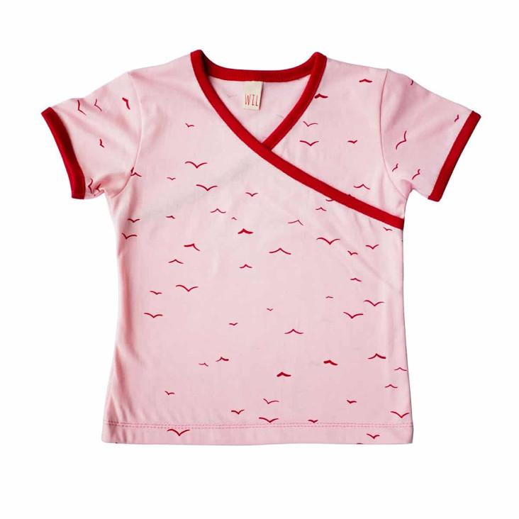 WIL Shirt Rose Möwen