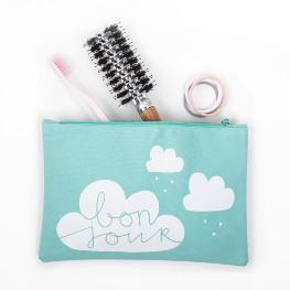 Kosmetik-Bag «bonjour»