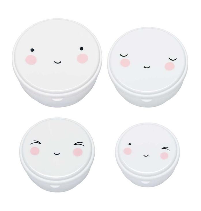 Snackdose Happy Face 4er Set