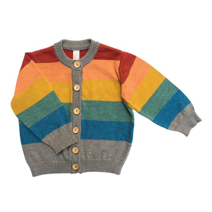 Strickjacke Rainbow