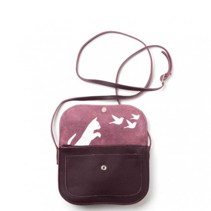 Tasche Cat Chase Aubergine