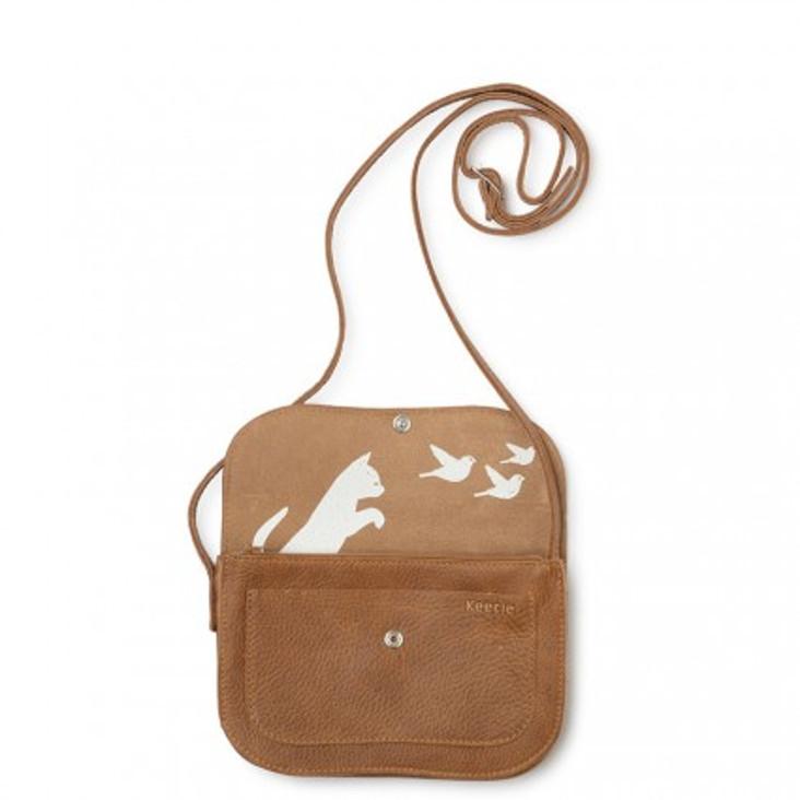 Tasche Cat Chase Cognac used look