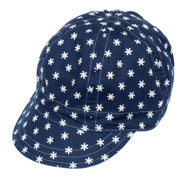 Velomütze Wendbar Denim Kariert