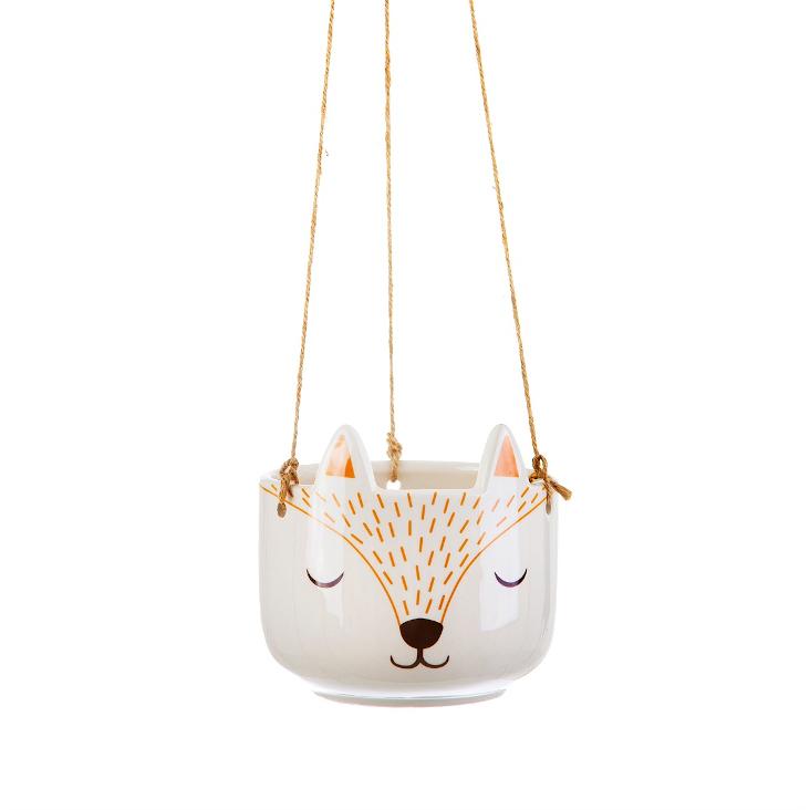 Hängender Blumentopf Fuchs