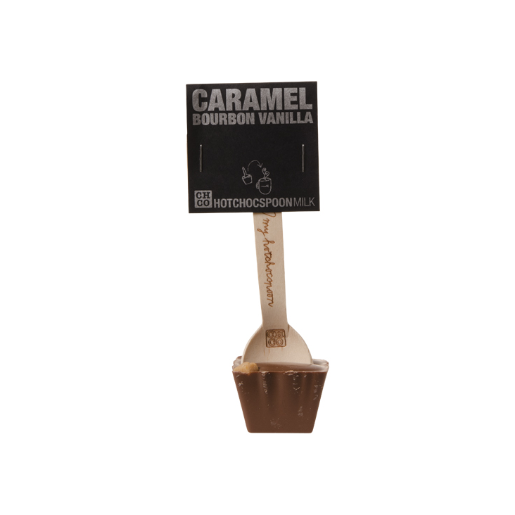 Choc Spoon Milk Caramel Bourbon Vanille