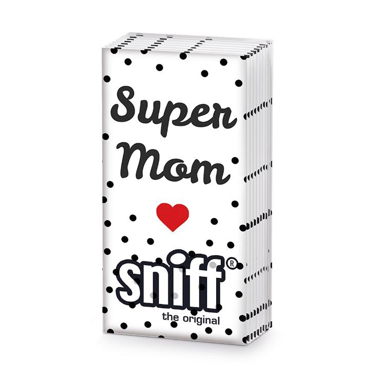 Taschentücher Super Mom