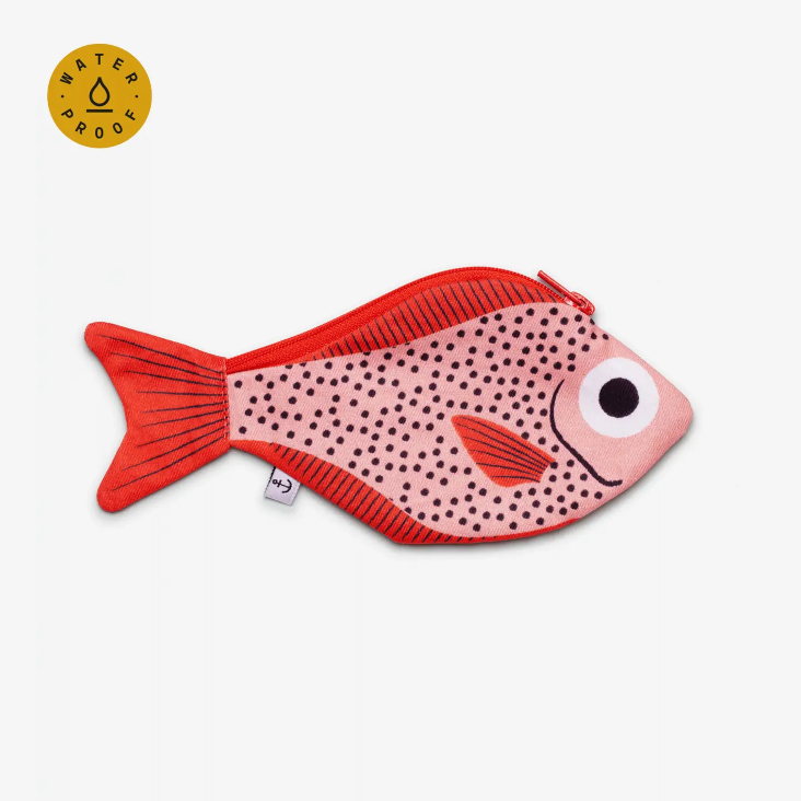 Geldbörse / Etui Kehrfisch Rosa