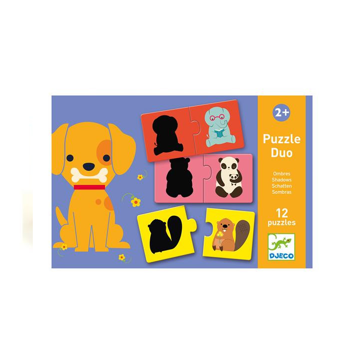 Puzzle Duo Schatten von Djeco