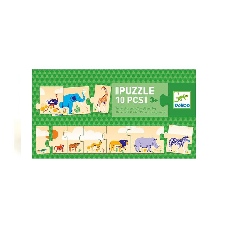 Puzzle Duo Kleine und Grosse von Djeco