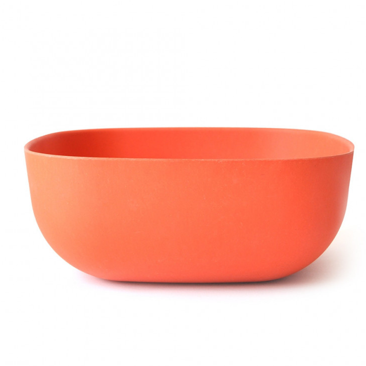 Salatschüssel Bambusfaser Persimmon