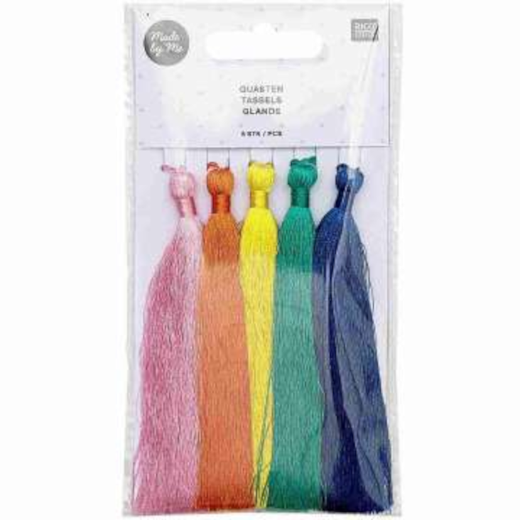 Quasten Regenbogen