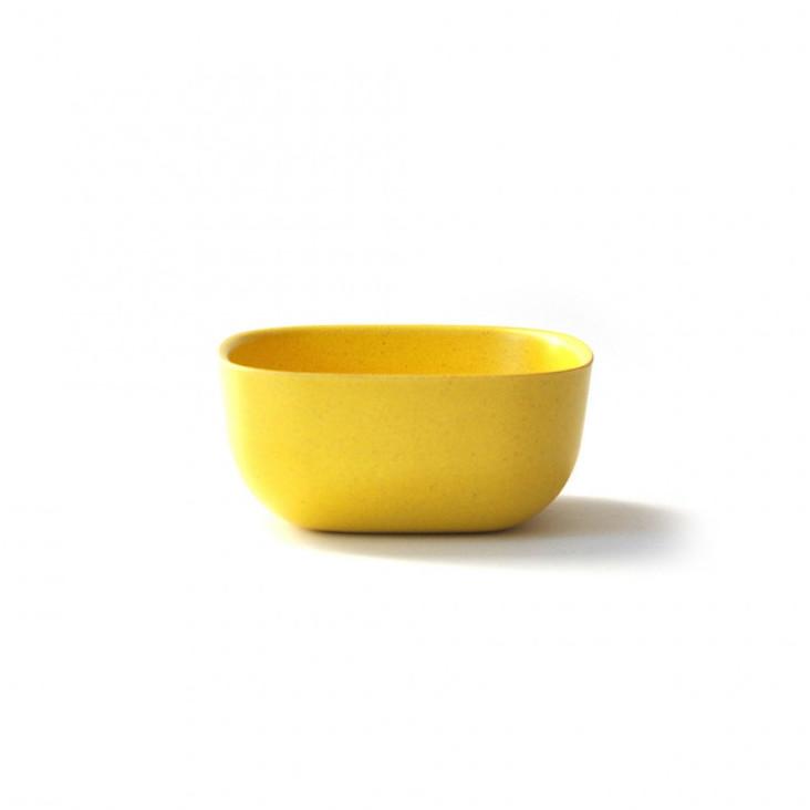 Müslischale Bambusfaser Lemon
