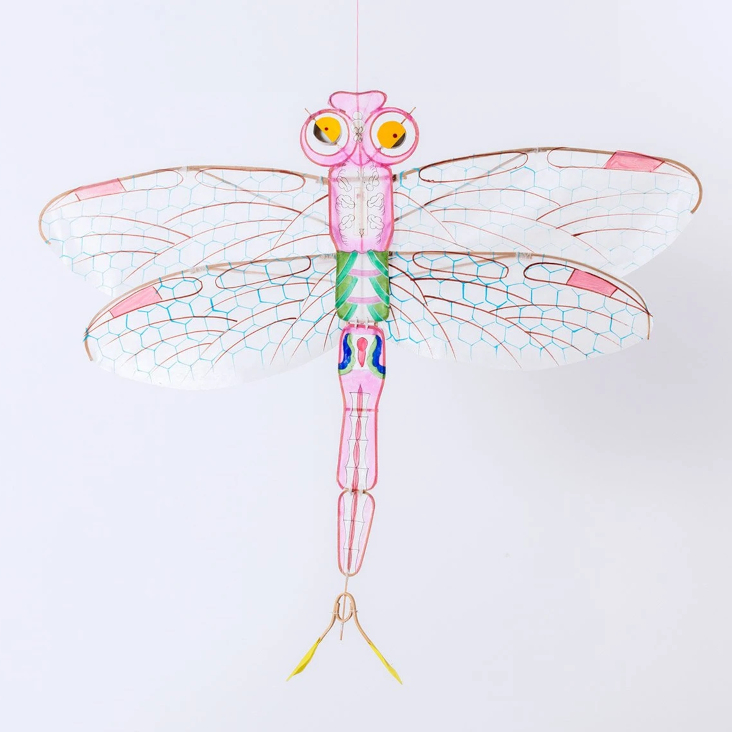 CERF-VOLANT LIBELLULE BLANCHE