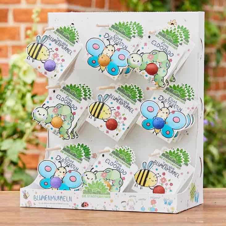 1er Blumenmurmeln - Seedbomb