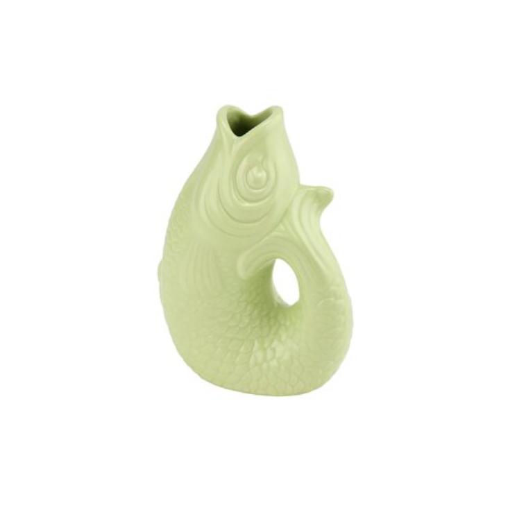 Vase Fisch XS - seafoam