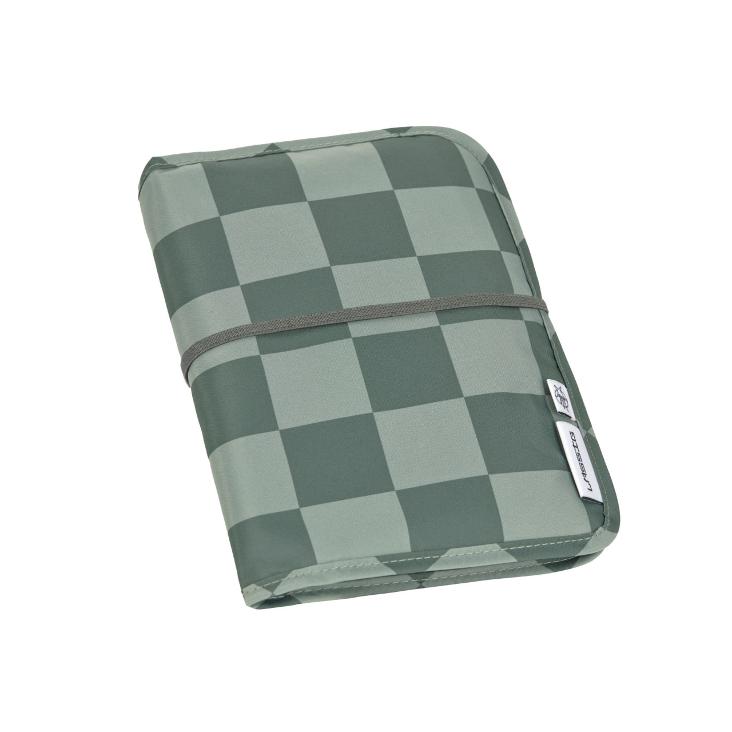Changing Pouch Floral green olive