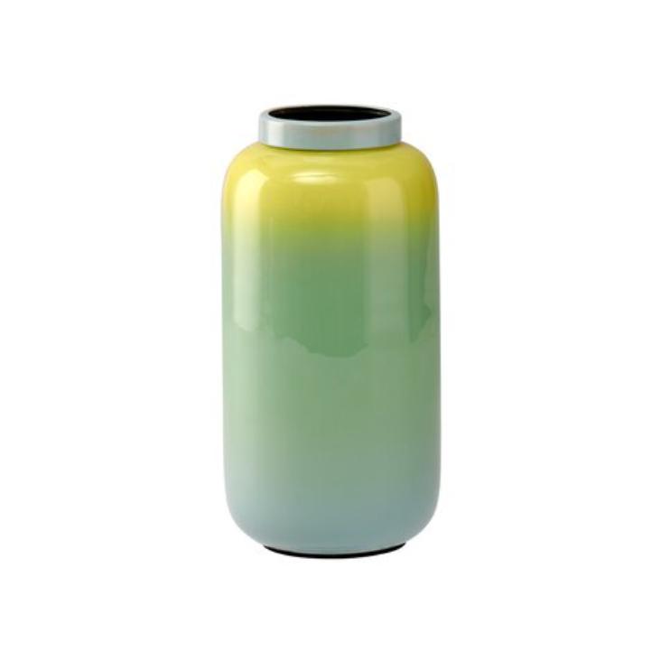 Vase Saigon XS - gelb/grün/blau