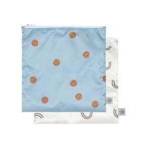 2 Snackbag Smile Sky Blue