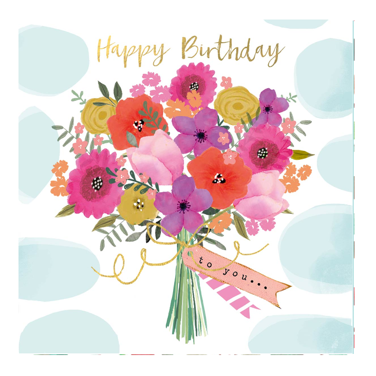 Servietten Happy Flowers
