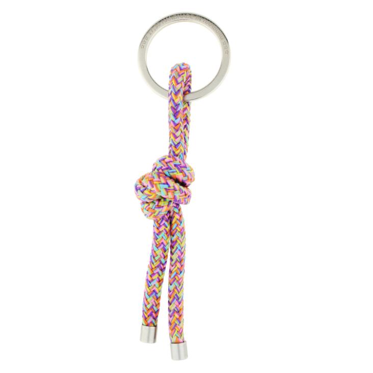 Schlüsselanhänger Knoten multicolor