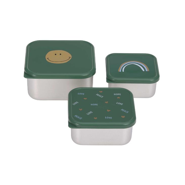 Snackboxen Happy Rascals Smile Green